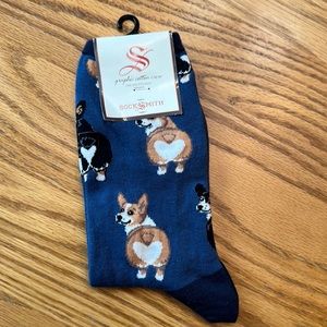 Ladies SockSmith Corgi Butt Socks
